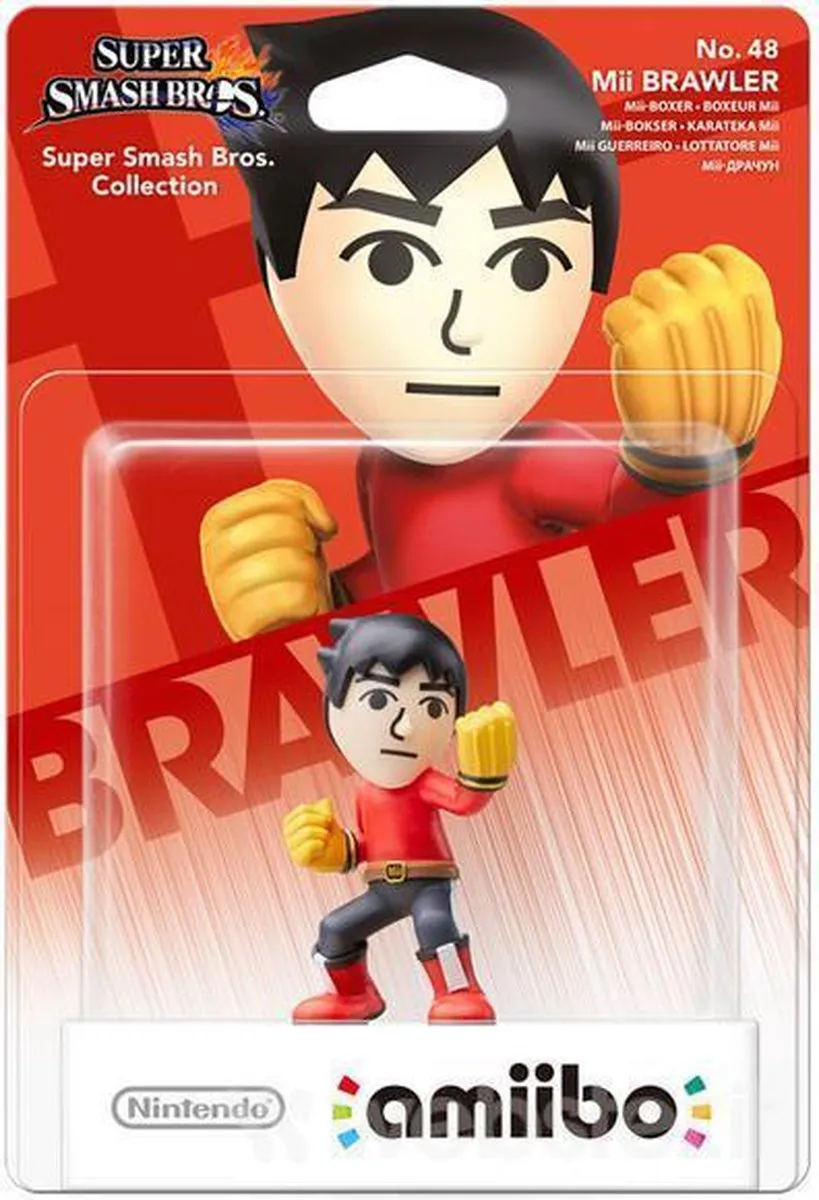 Nintendo amiibo Super Smash Bros Mii Brawler