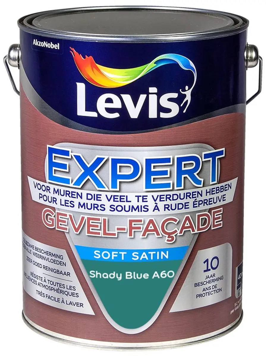 Levi's Expert Gevel Mix Shady Blue A60 Mengverf 5L