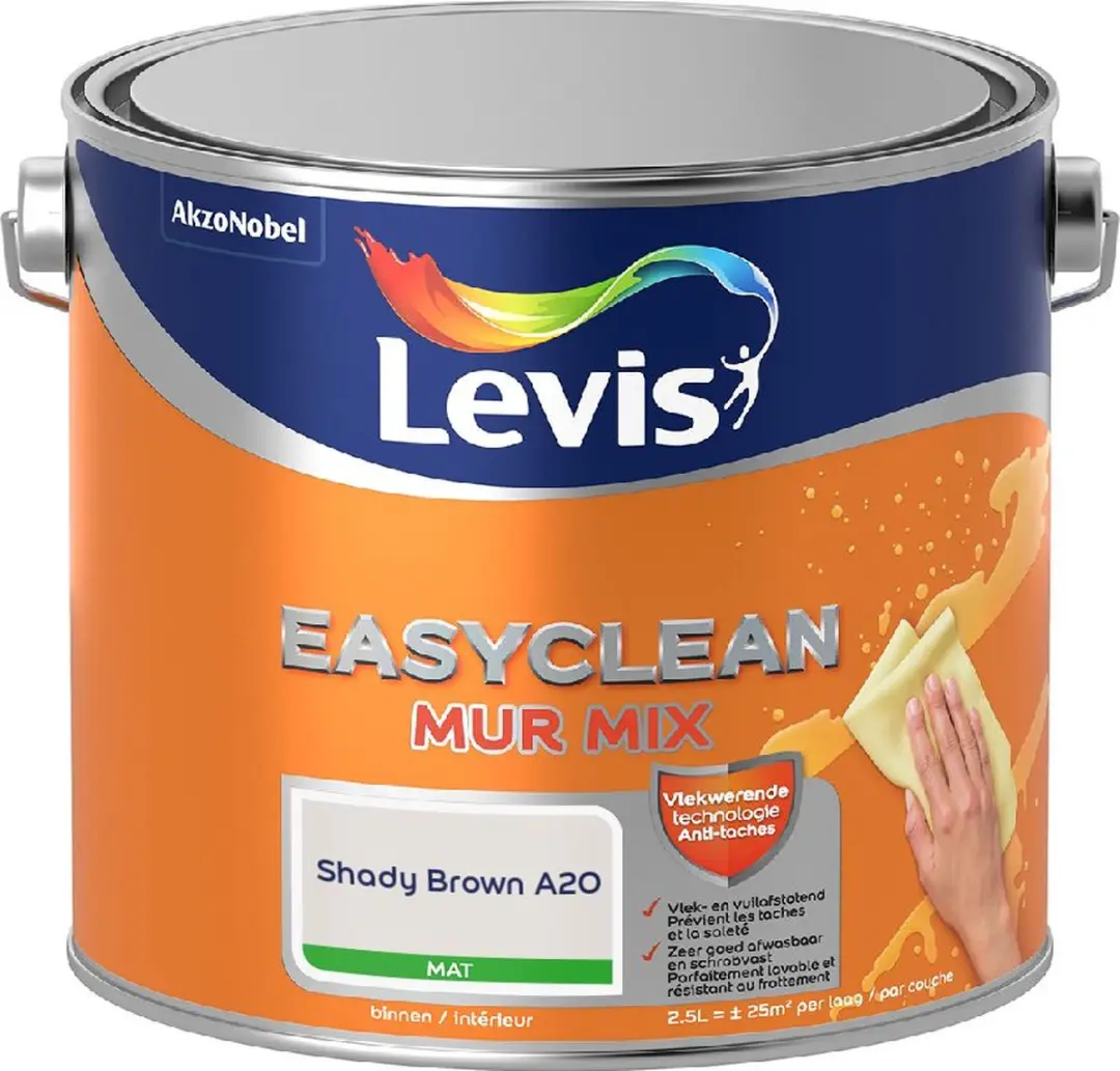 Levi's Easyclean Mur Mat Mix Shady Brown A20