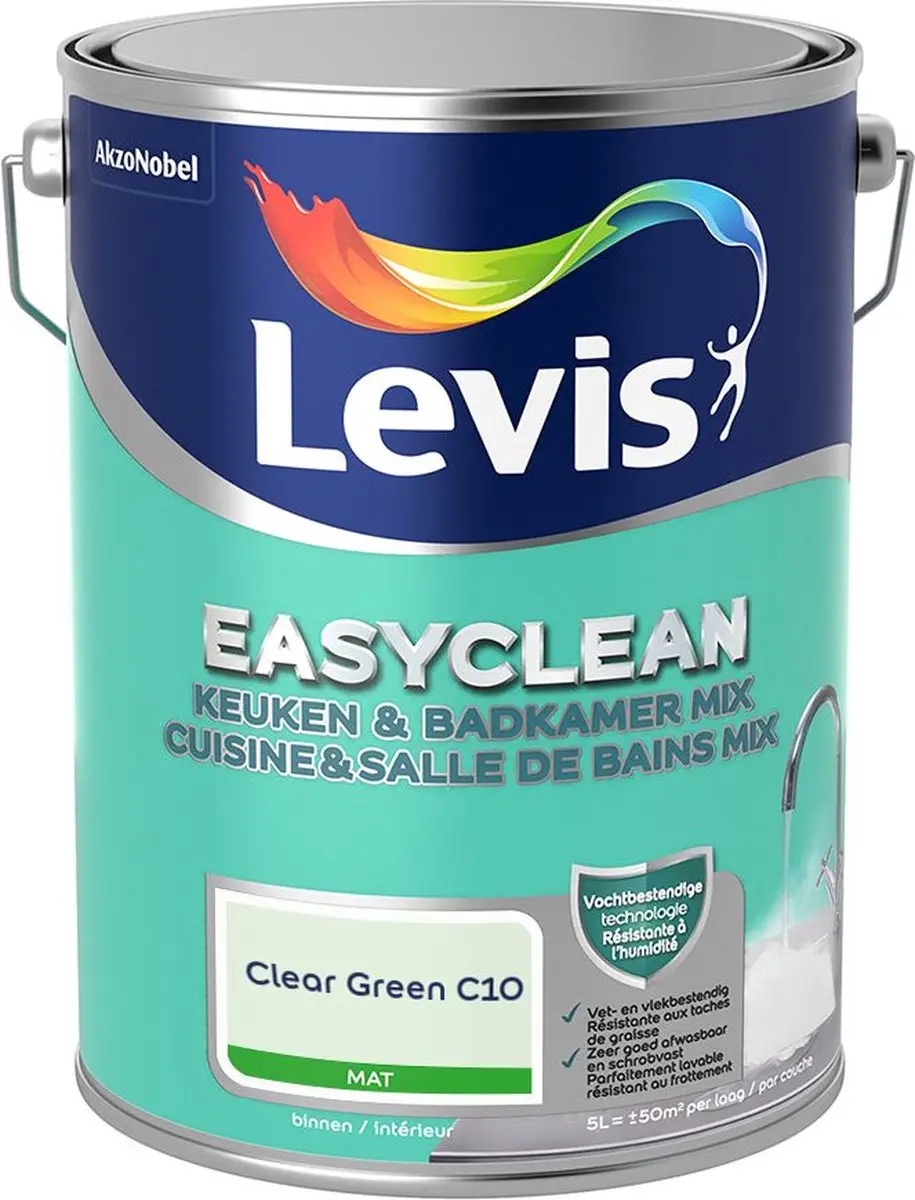 Levi's Easyclean Mengverf Clear Green C10