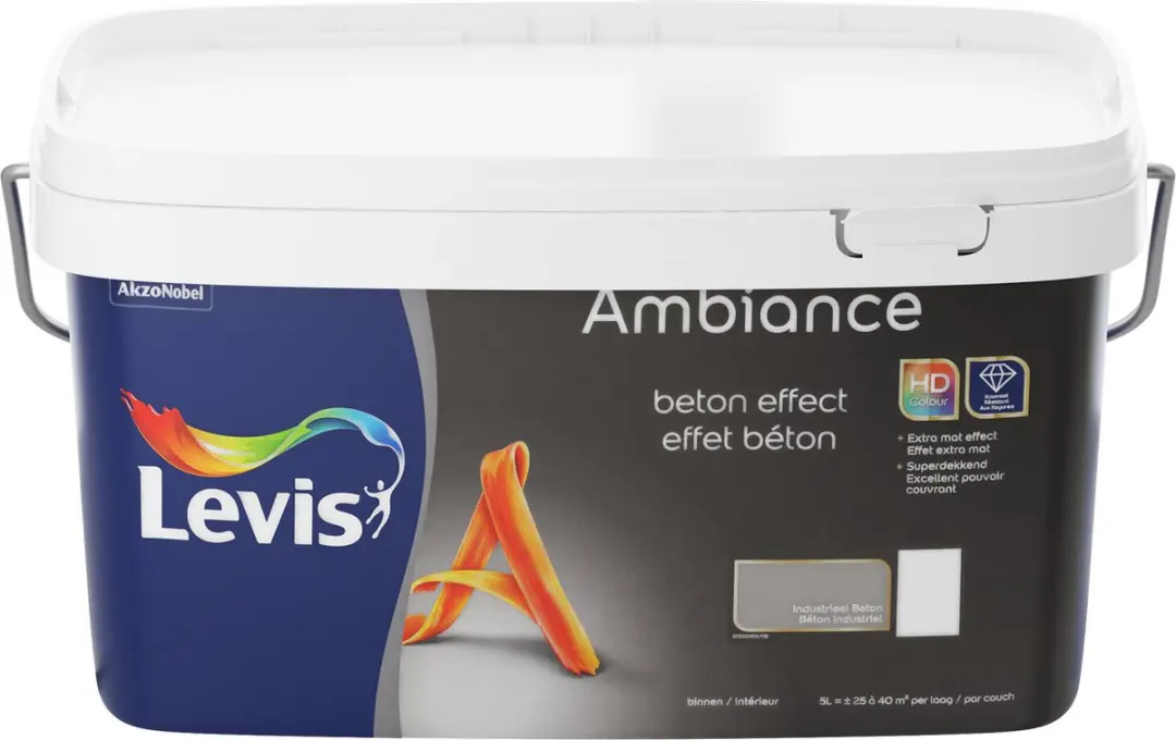 Levi's Ambiance Beton Effect Verf 5L