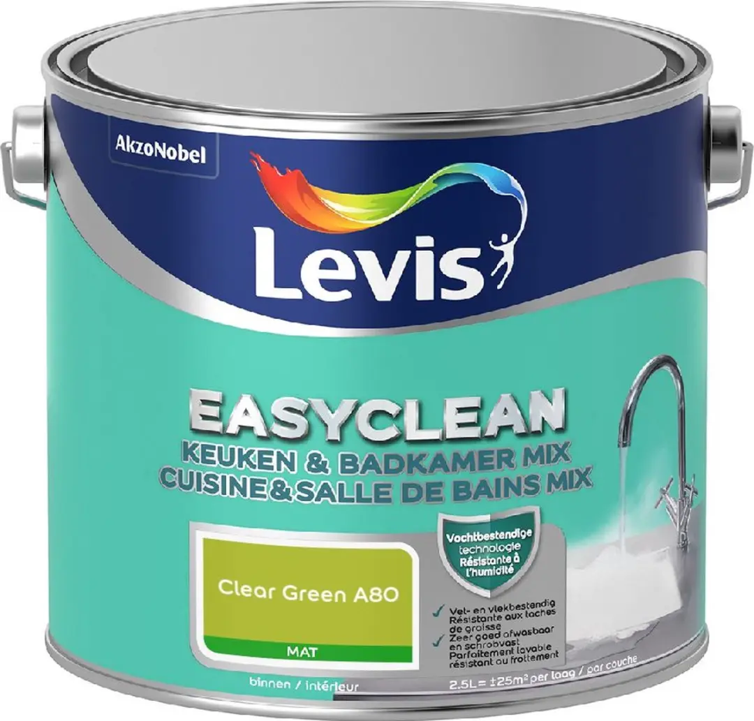 Levi's Easyclean Mengverf Clear Green A80
