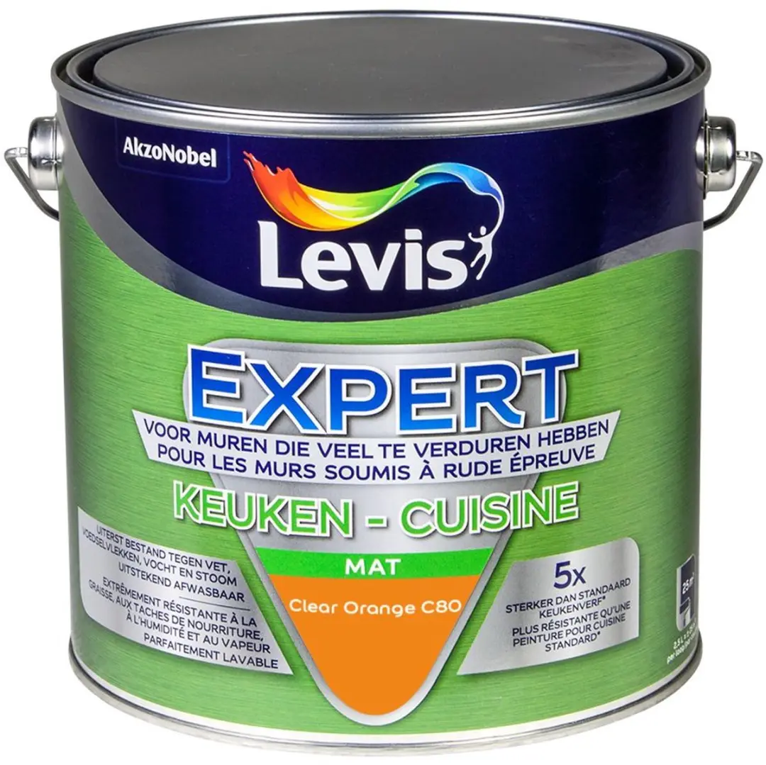 Levi's Expert Keuken Mix Clear Orange C80 Mengverf 2,5L