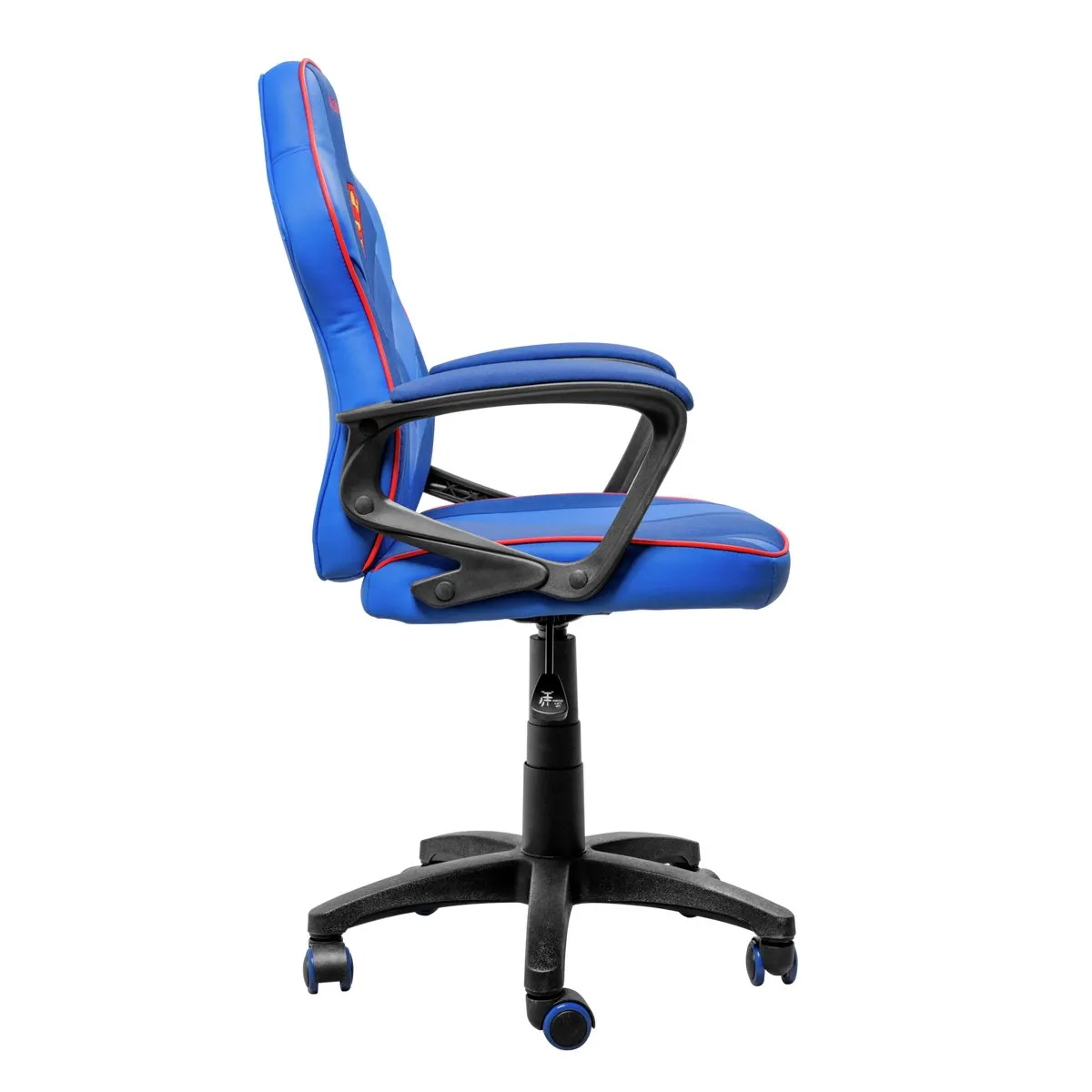 Trust GXT 703SM Revvo - Kinder Gaming Stoel Superman Editie - Kinder Bureaustoel - Superman Blauw