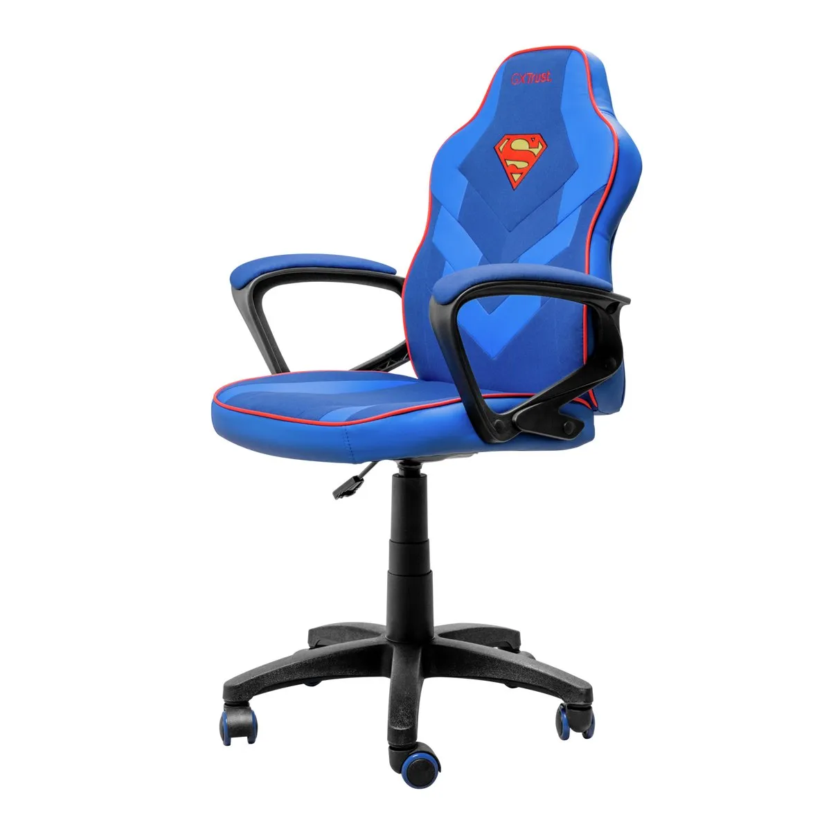 Trust GXT 703SM Revvo Kinder Gaming Stoel Superman Editie - Blauw - afbeelding 6 van 6