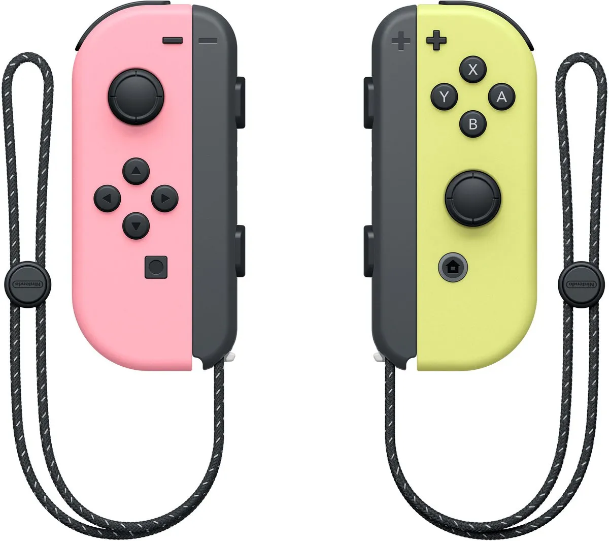 Nintendo Switch Joy-Con Paar Pastel Roze & Geel - 33412