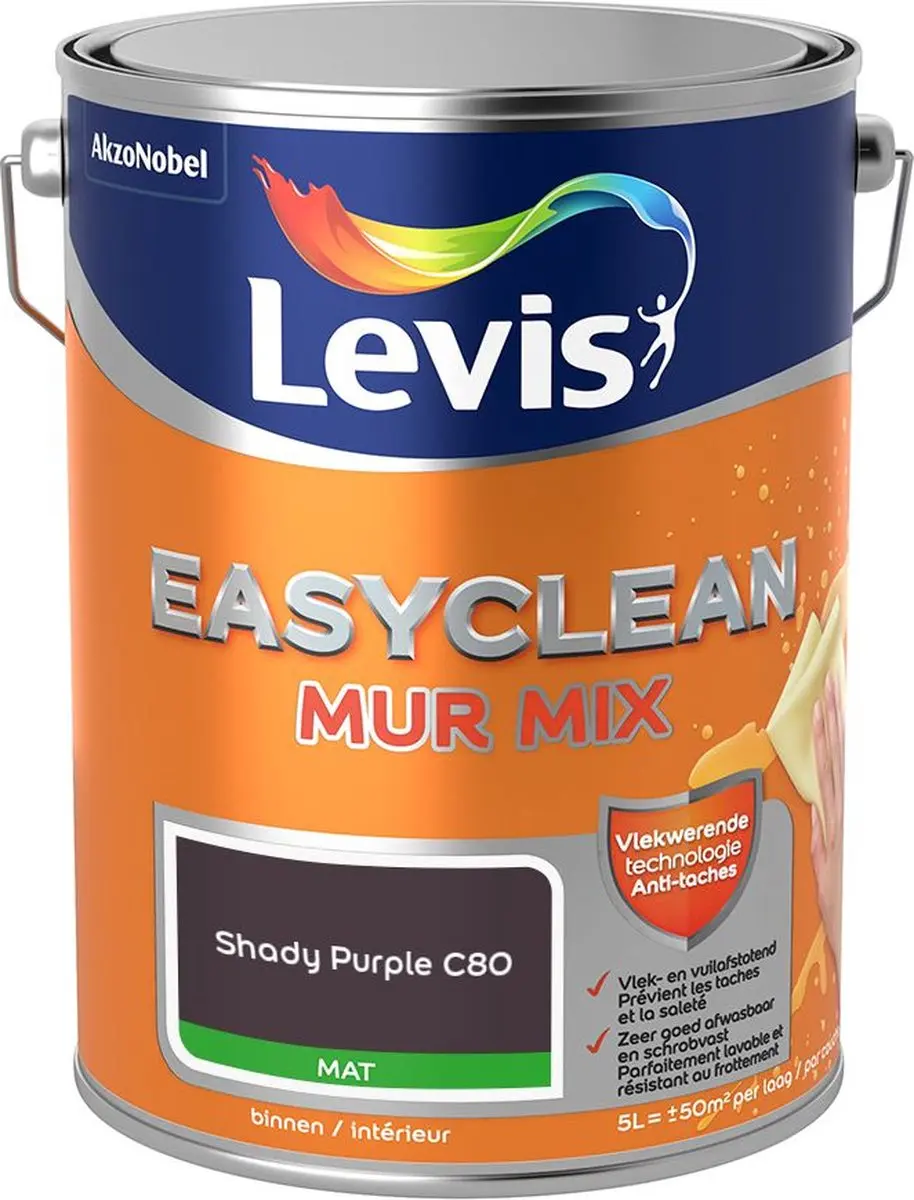 Levi's Easyclean Mur Mat Mix Shady Purple C80