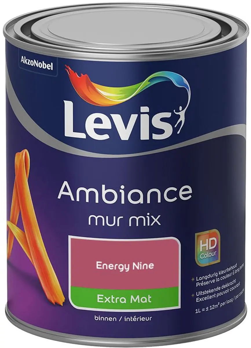 Levi's Ambiance Mur Extra Mat Mix Energy Nine Mengverf 1L