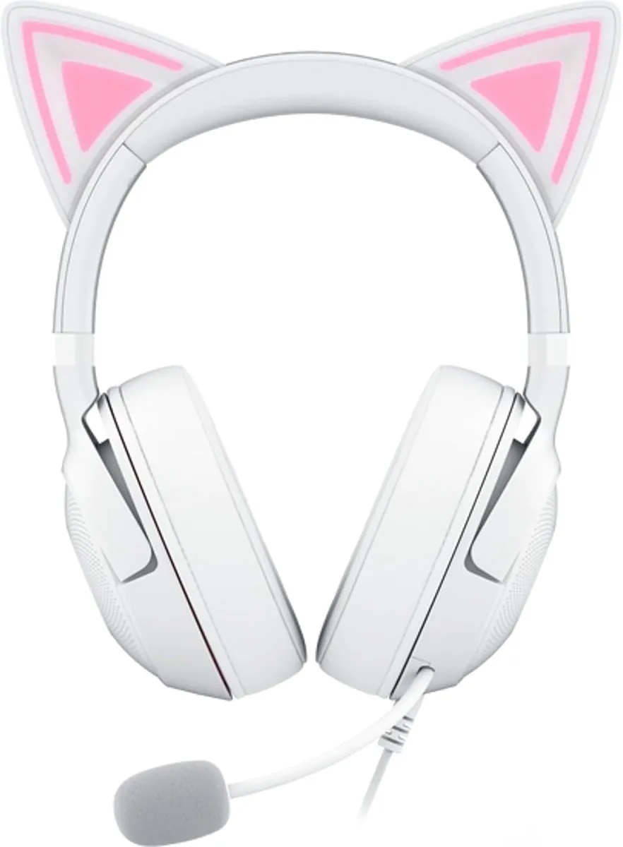 Razer Kraken Kitty V2 RZ04-04730600 Gaming Headset - 7.1 Surround - Wit - afbeelding 6 van 6