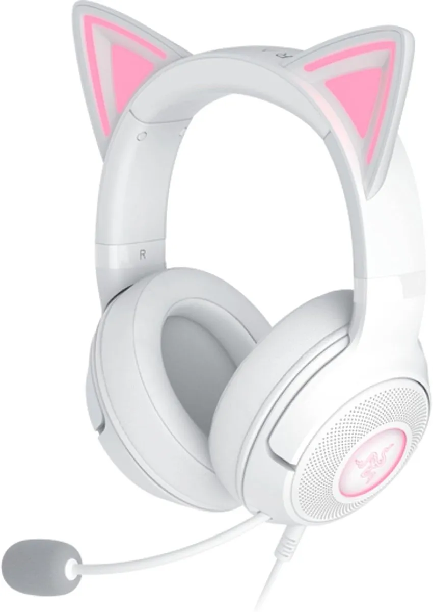 Razer Kraken Kitty V2 RZ04-04730600 Gaming Headset - 7.1 Surround - Wit