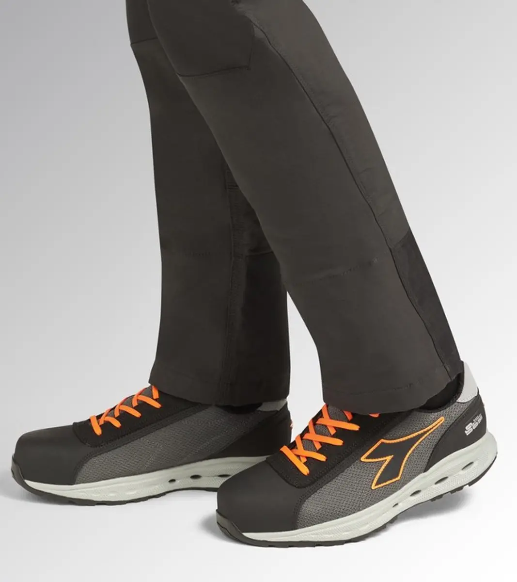 Diadora GLOVE A.BOX LOW PRO S1PS Werkschoenen - 38 - Fluorooranje