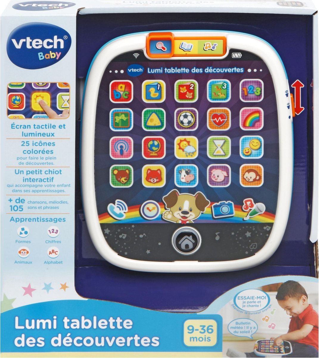 Interactive Tablet for Children Vtech Baby Lumi White Discovery