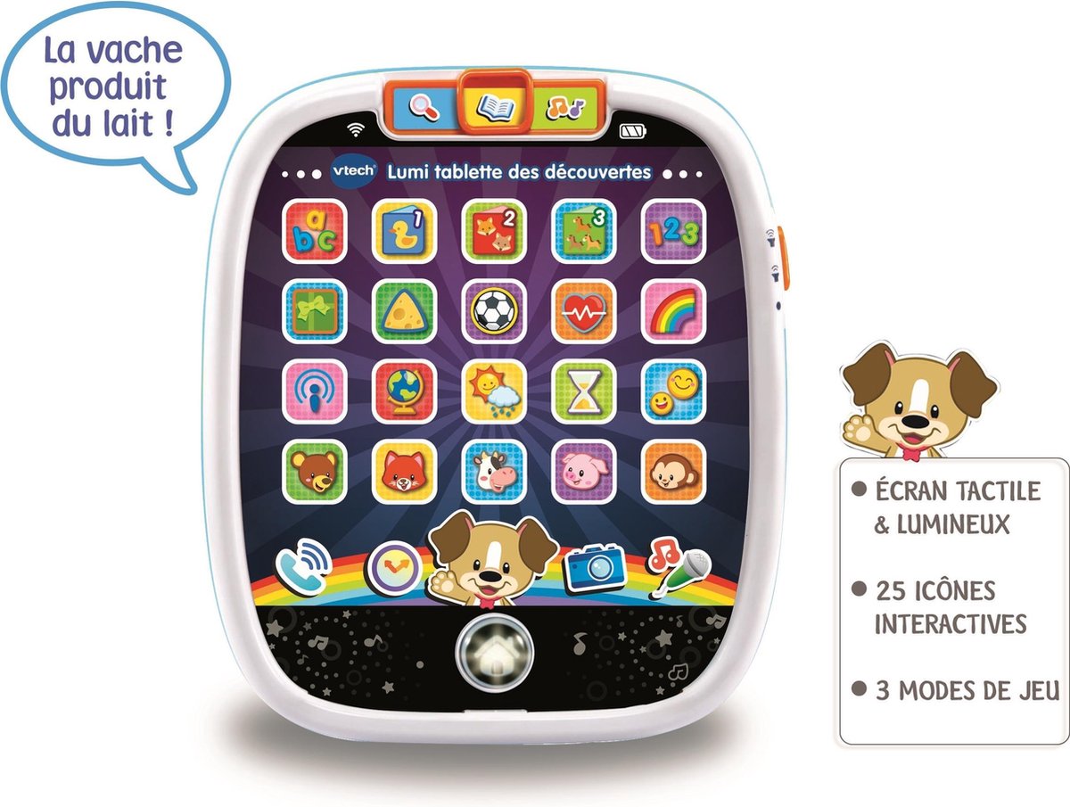 Interactive Tablet for Children Vtech Baby Lumi White Discovery