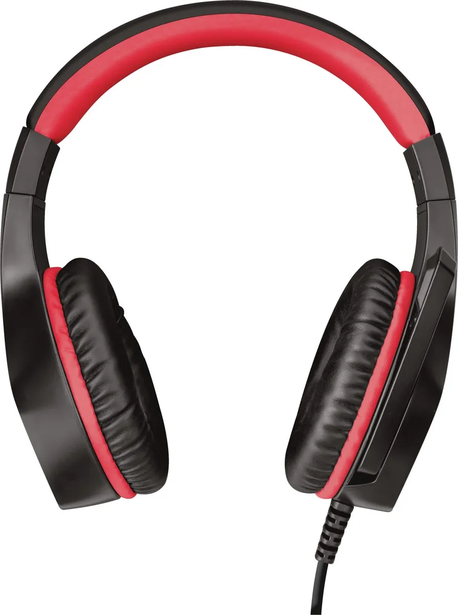 Trust GXT 404R Rana Gaming Headset - Nintendo Switch - 40mm Drivers - Zwart/Rood