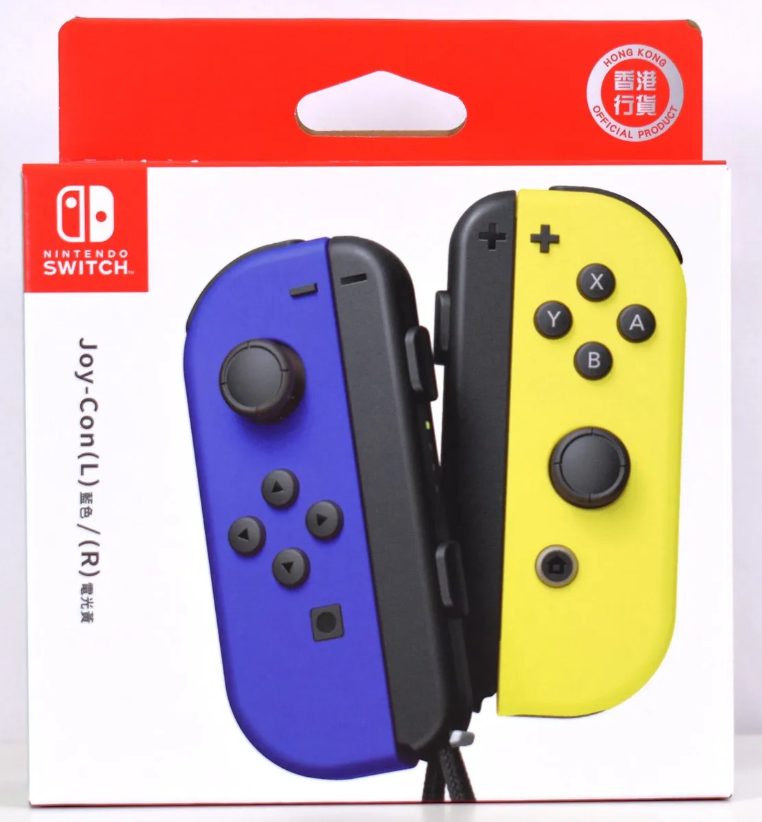 Nintendo Official Switch - Joy-Con Controller Pair - Neon Blue Neon Yellow JP Switch