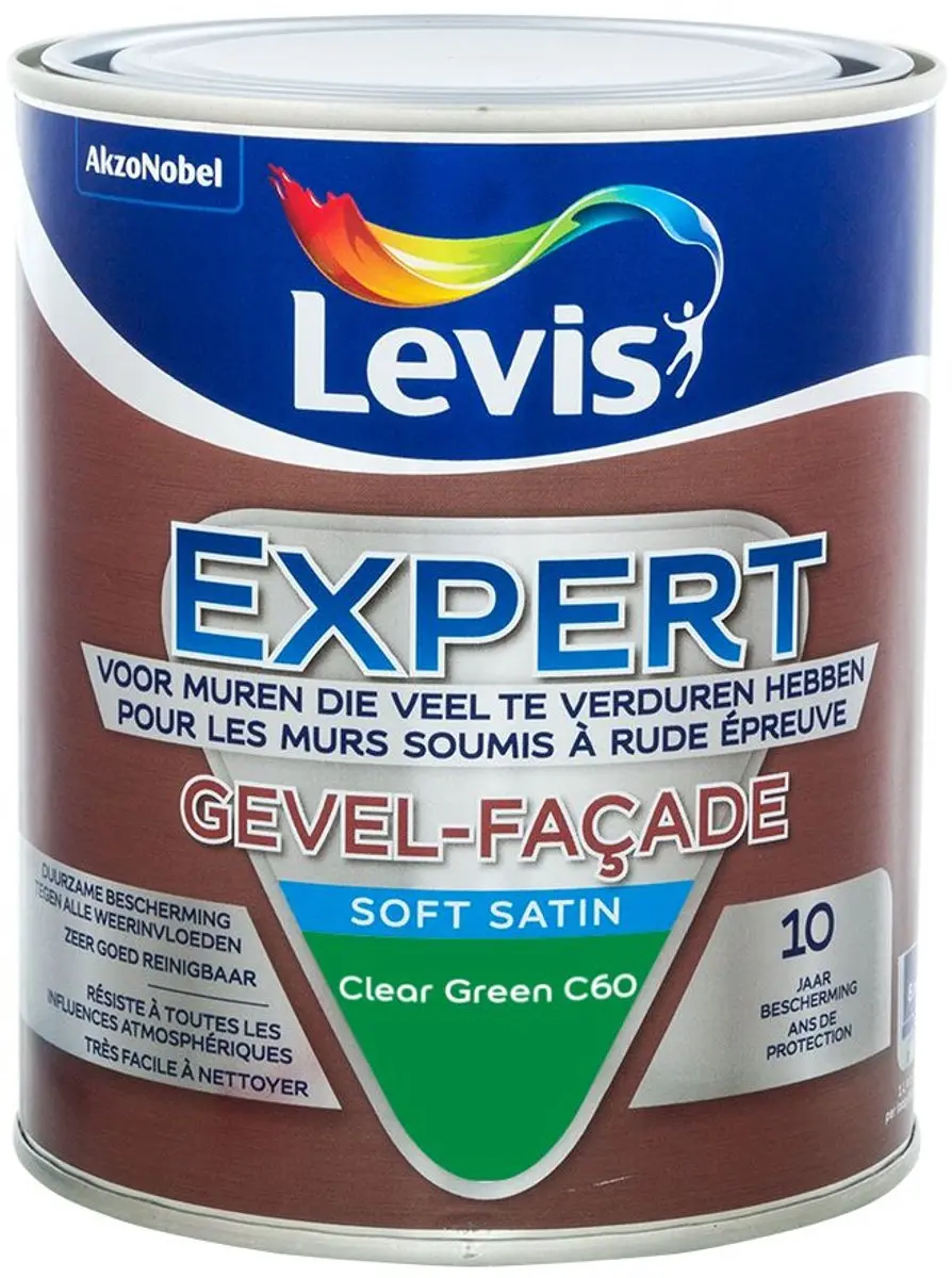 Levi's Expert Gevel Mix Clear Green C60 Mengverf 1L