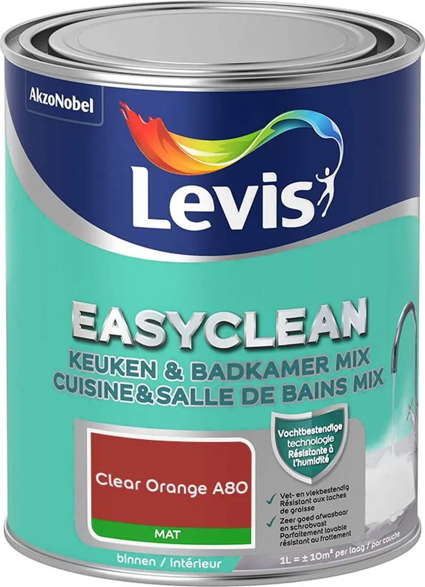 Levi's Easyclean Mengverf Clear Orange A80