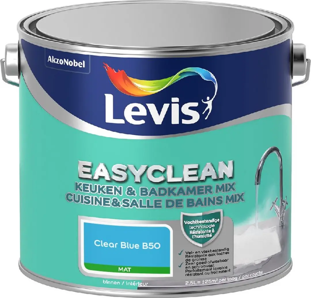 Levi's Easyclean Mengverf Clear Blue B50