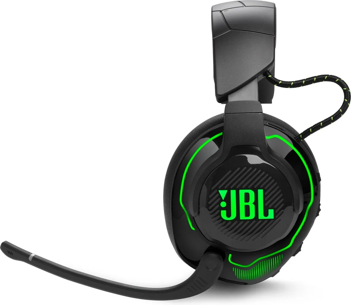 JBL Quantum 910X Draadloze Headset - Zwart/Groen