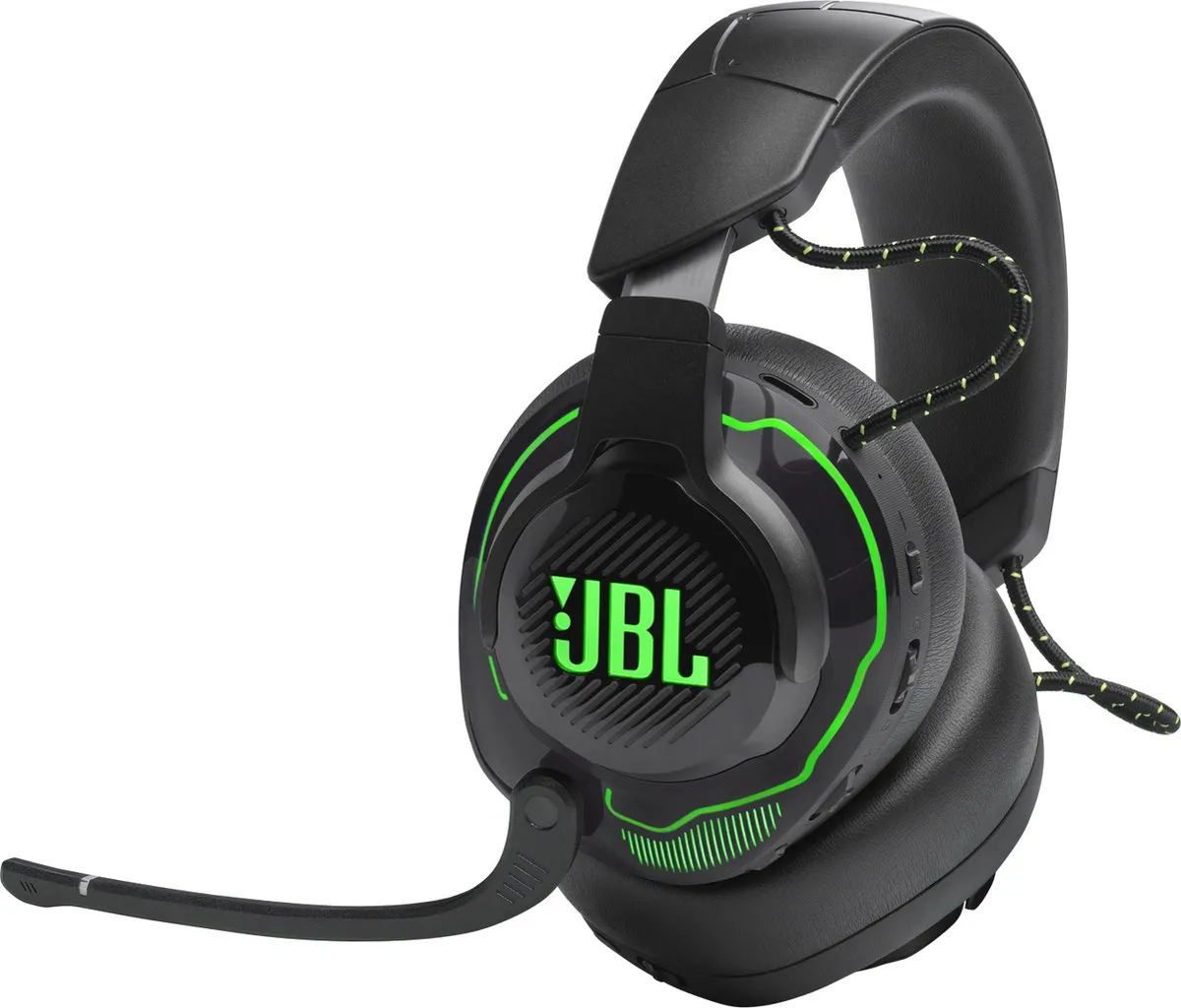 JBL Quantum 910X Draadloze Headset - Zwart/Groen