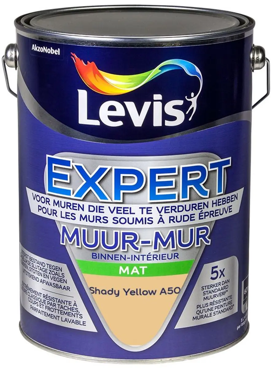 Levi's Expert Muur Binnen Mix Shady Yellow A50 Mengverf 5L