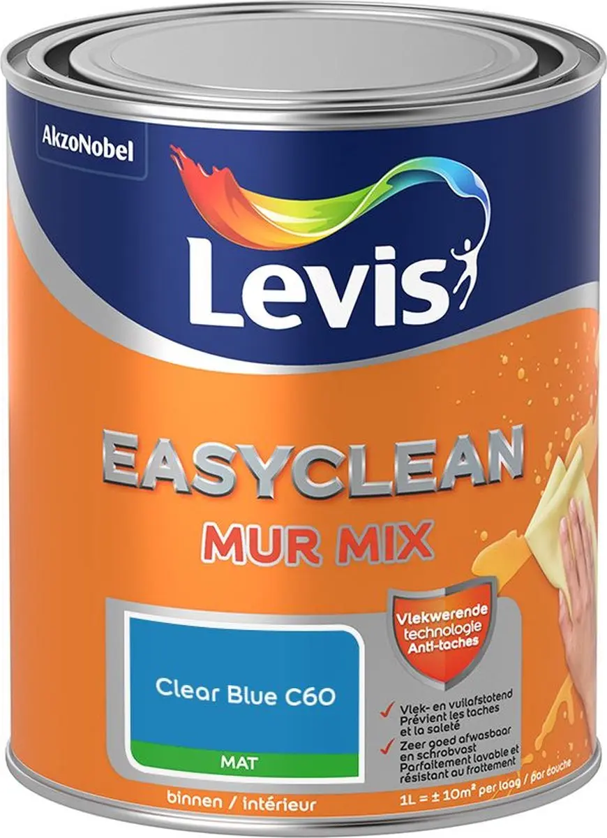 Levi's Easyclean Mur Mat Mix Clear Blue C60