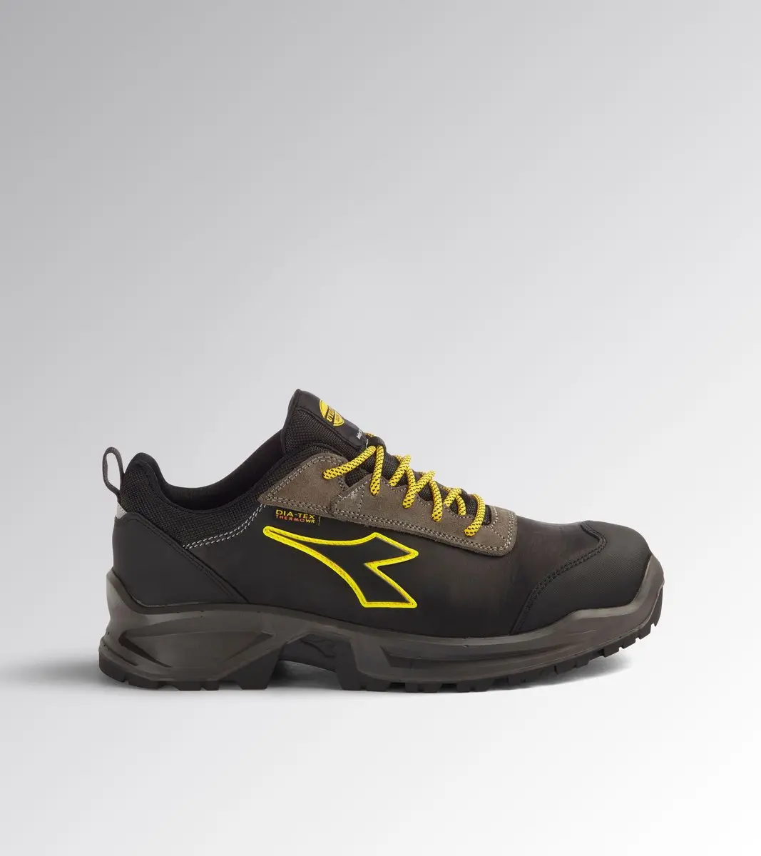 Diadora SPORT DIATEX LOW S7S FO CI SR BLACK/STEEL GRAY 35