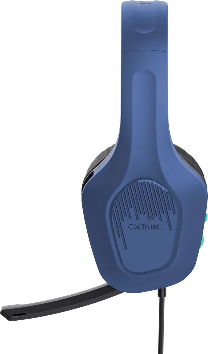 Trust GXT 415B Zirox Gaming Headset - Blauw - afbeelding 6 van 6