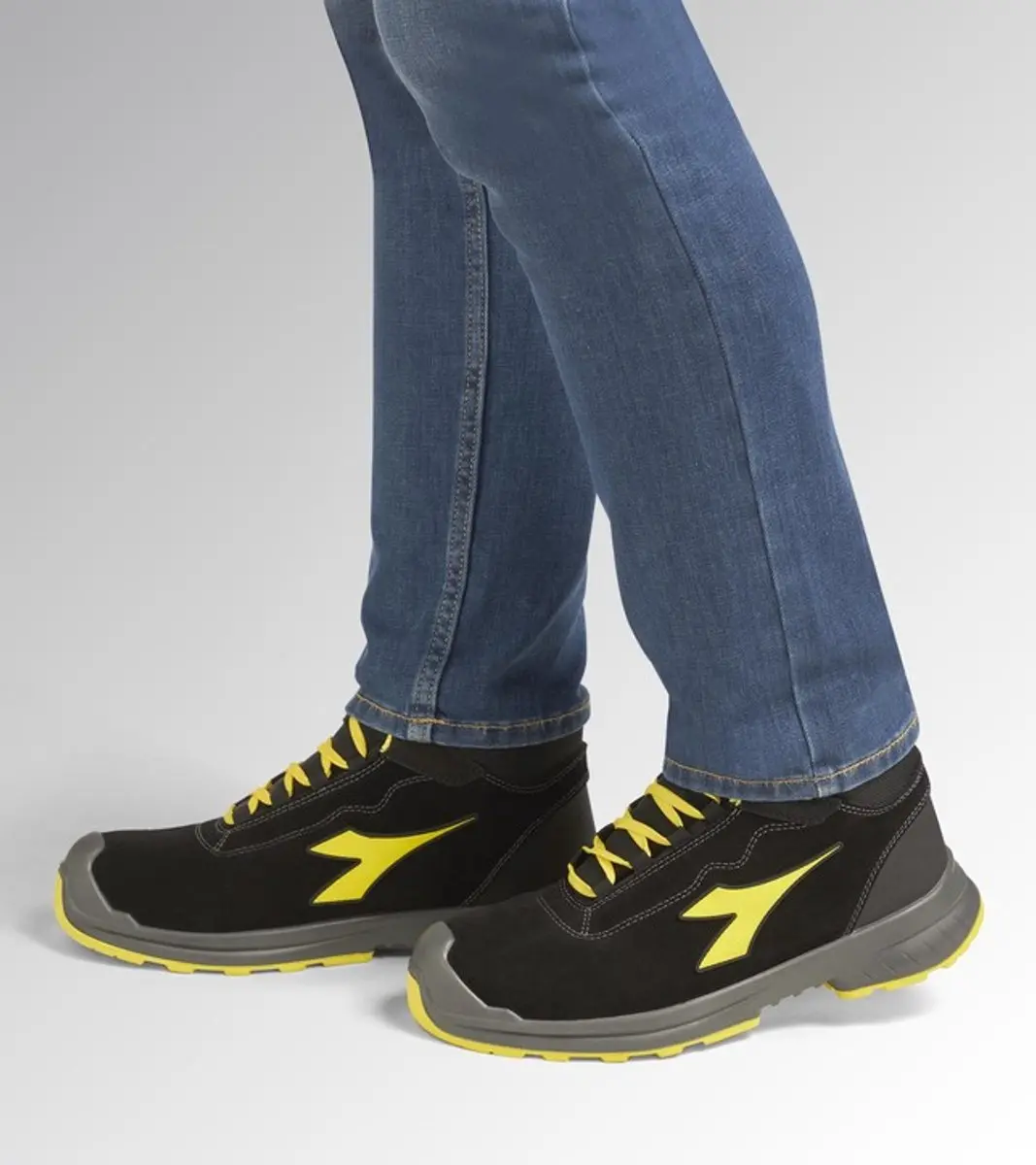 Diadora FLASH MID S3S FO SR LG SC ESD BLACK 47