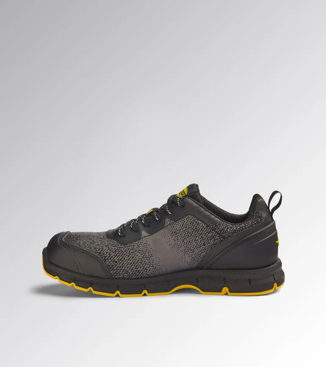 Diadora Run Atom Evo Low S3S Werkschoenen 38 - Steel Gray/Black