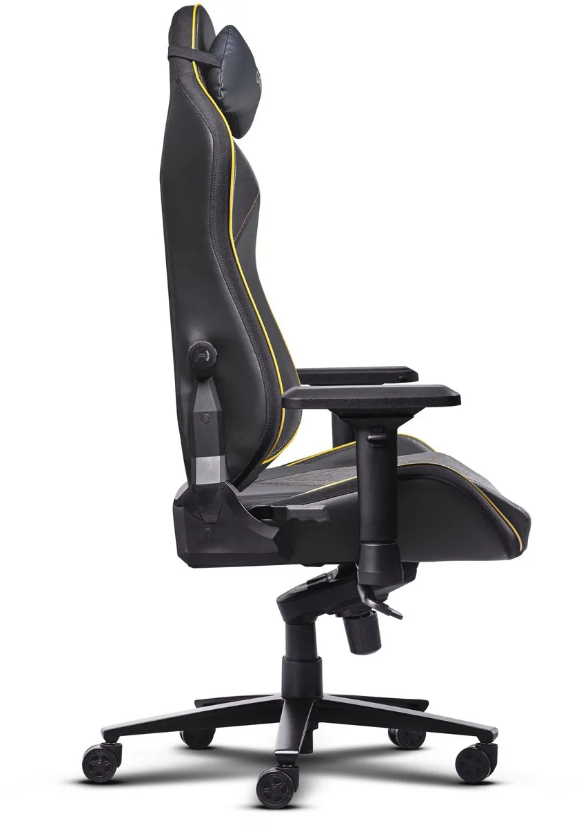 Trust GXT 721BM Ruya Pro Batman Editie - Premium Gaming Stoel - Nekkussen - Verstelbare Rug Ondersteuning - Hoogte Verstelbaar - Rug- & Armleuningen Verstelbaar - Batman Zwart