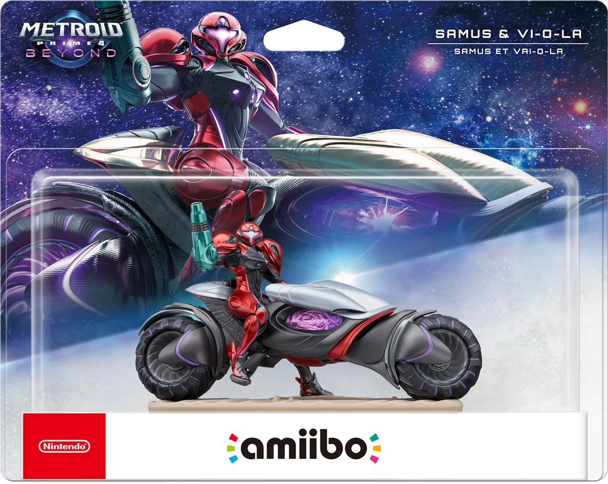 Nintendo Amiibo Samus & Viola - Metroid Prime 4