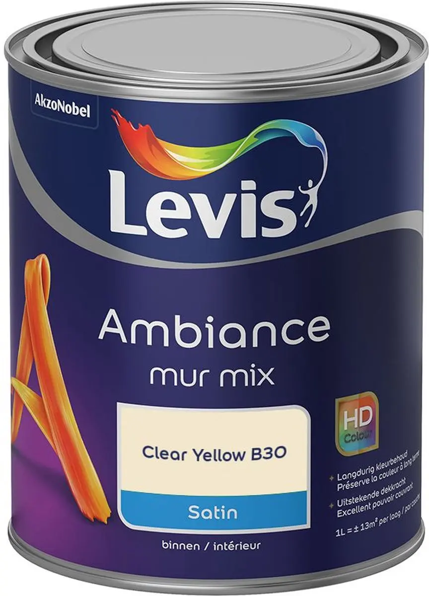 Levi's Ambiance Mur Satin Mix Mengverf 1L