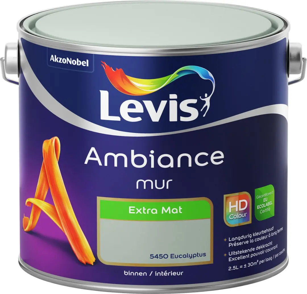 Levi's Ambiance Mur Extra Mat Eucalyptus 2,5L