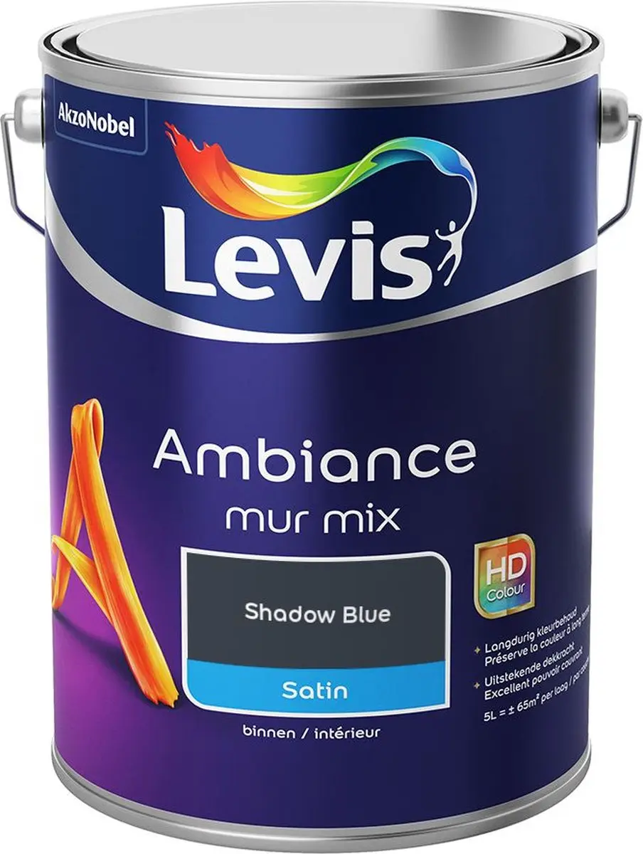 Levi's Ambiance Mur Satin Mix Shadow Blue