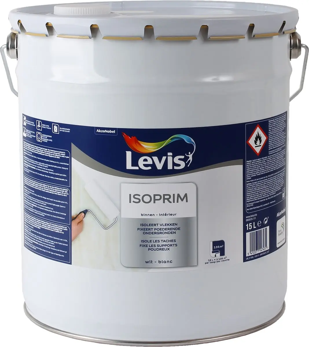Levis - Isoprim - Wit - 15 L