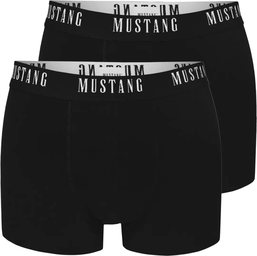 Mustang Boxer Set - 4 Stuks M - Zwart/Grijs
