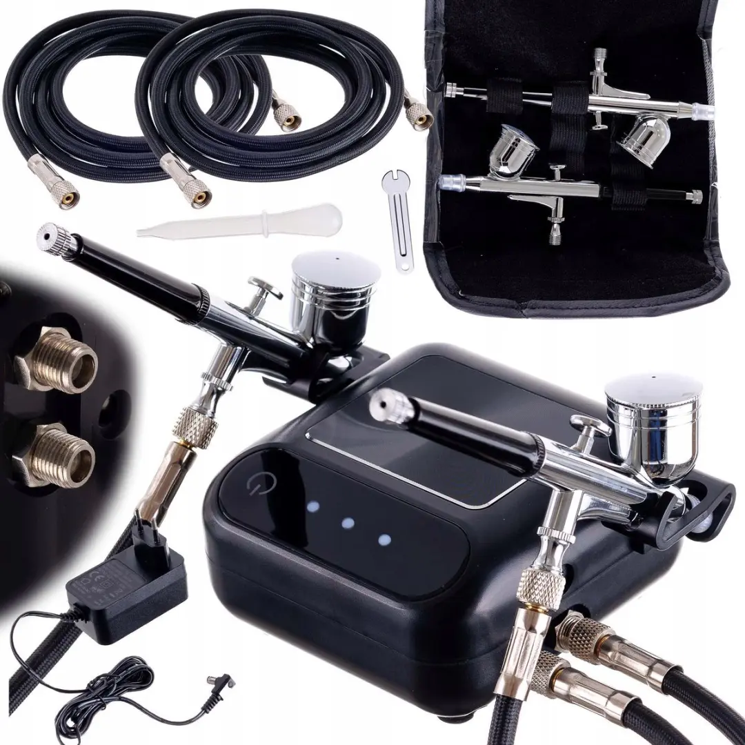Technic Dubbele Aerograaf Compressor