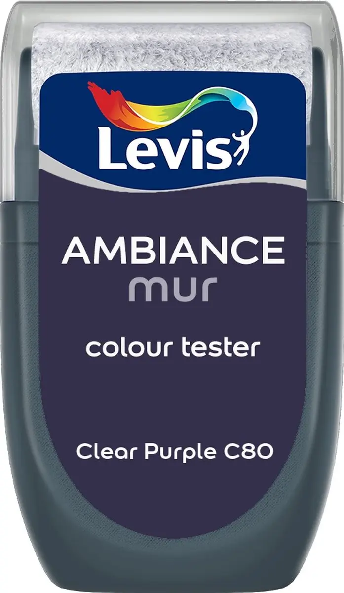 Levi's Muurverf Kleurtester Clear Purple C80
