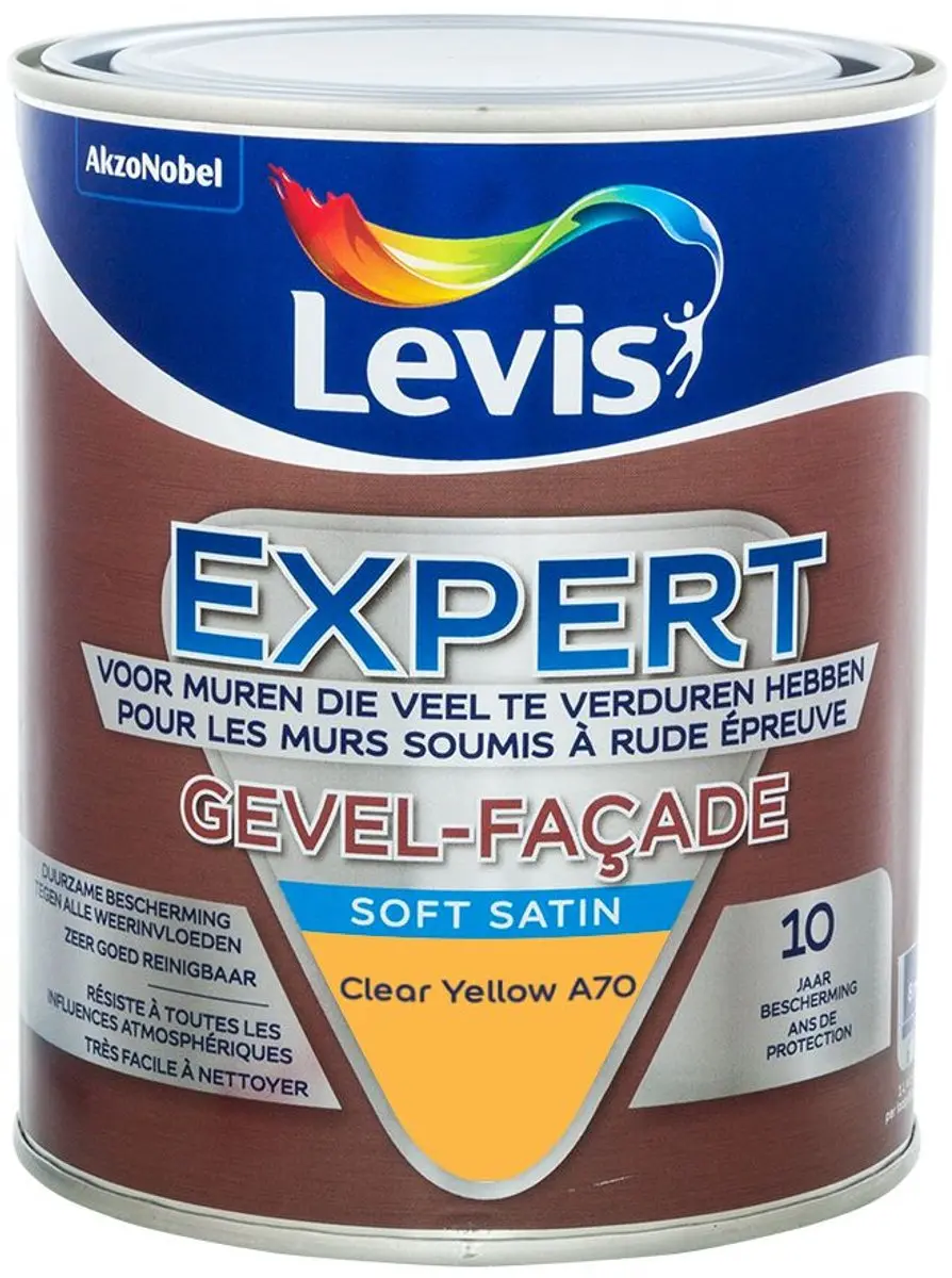 Levi's Expert Gevel Mix Clear Yellow A70 Mengverf 1L