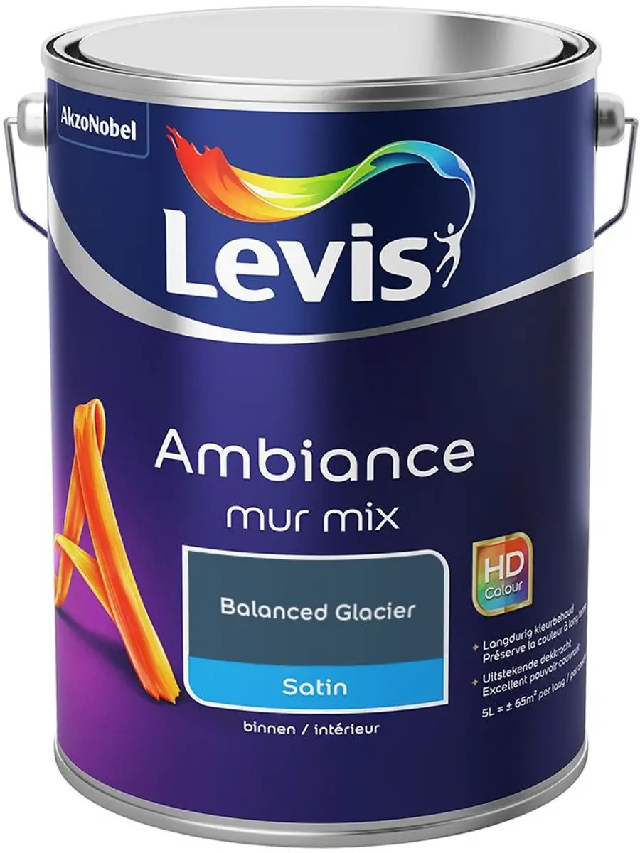 Levi's Ambiance Mur Satin Mix Mengverf 5L