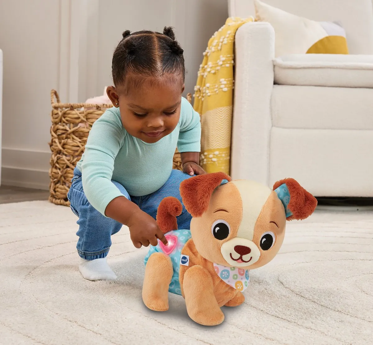 VTech Loop Met Mij Puppy 580579323 - Speelgoed - Multicolor