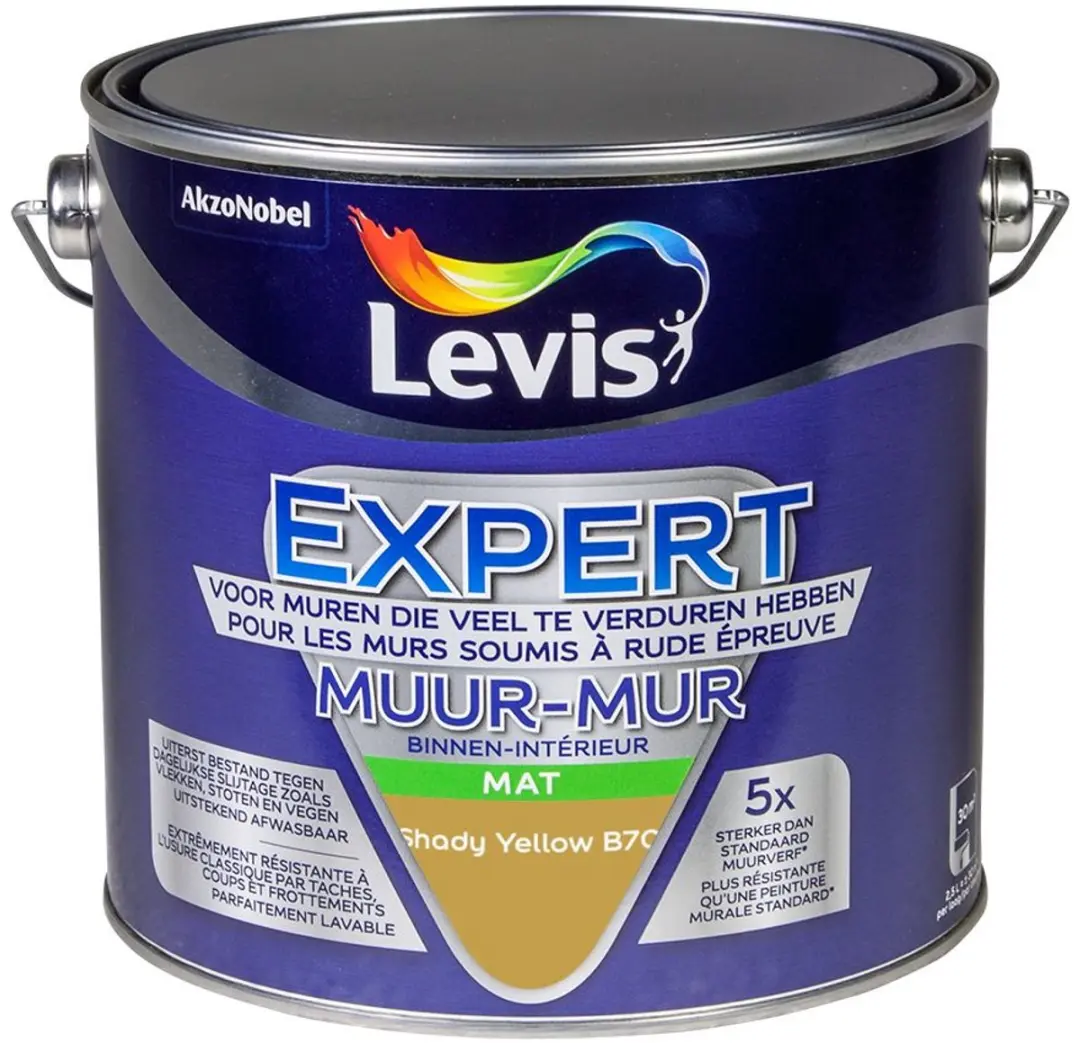 Levi's Expert Muur Binnen Mix Shady Yellow B70 Mengverf 2,5L