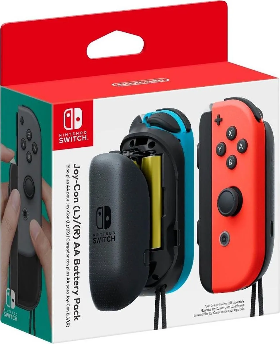 Officiële AA Battery Pack - Geschikt voor Nintendo Switch Joy-Con