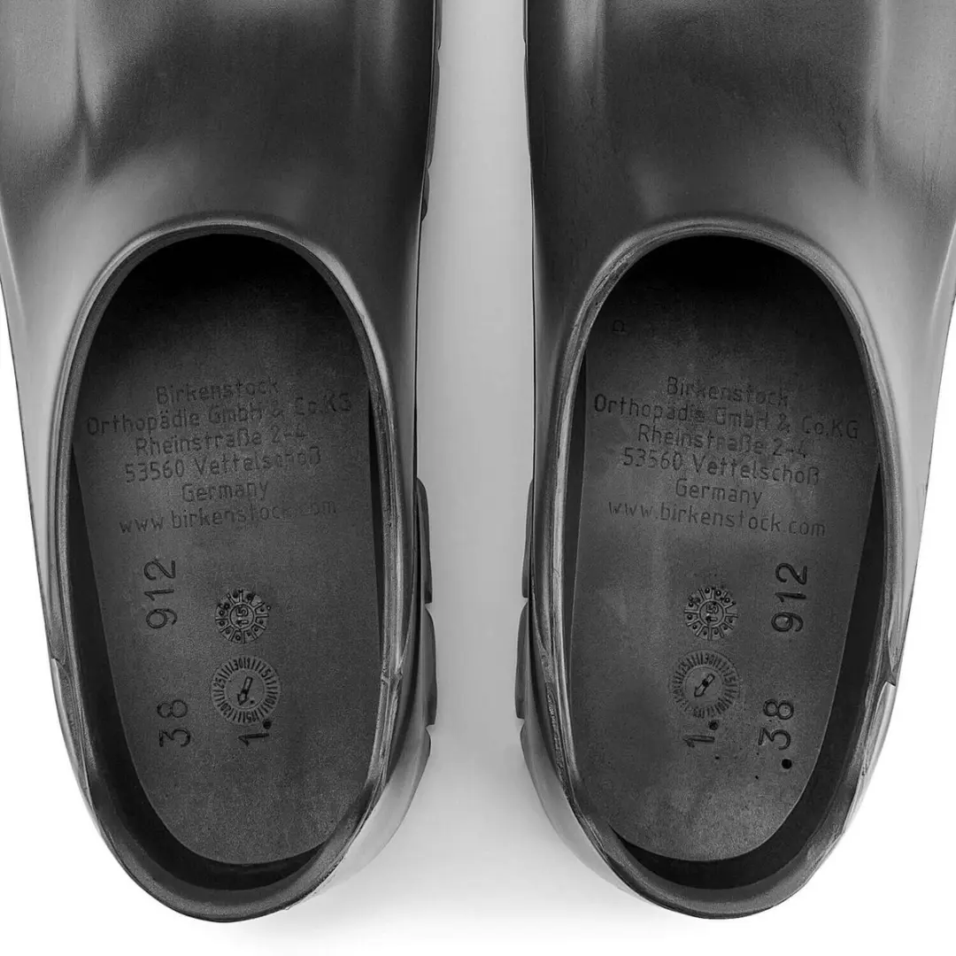 Birkenstock A630 PU Werkklompen - Maat 38 - Zwart