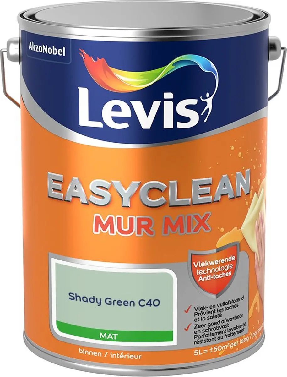 Levi's Easyclean Mur Mat Mix Shady Green C40