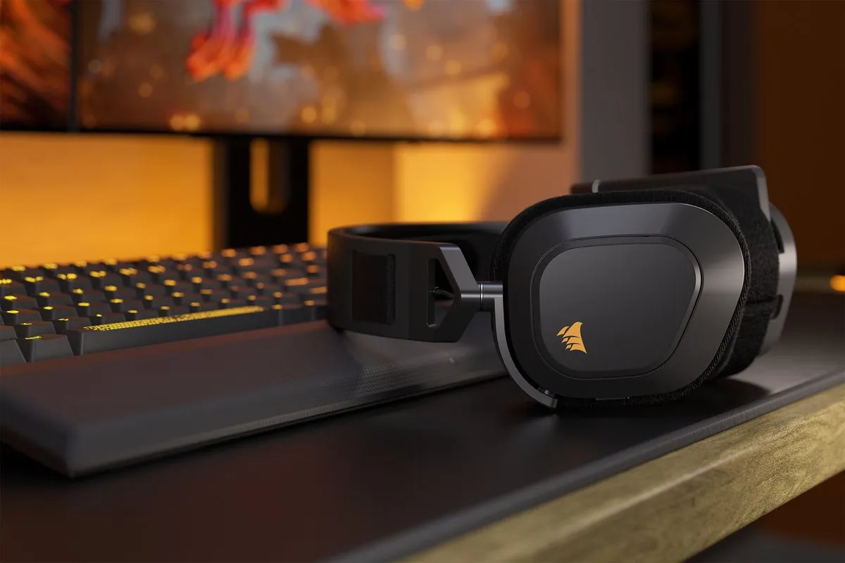 Corsair HS80 MAX CA-9011295-EU Draadloze Headset - Staalgrijs - afbeelding 6 van 6