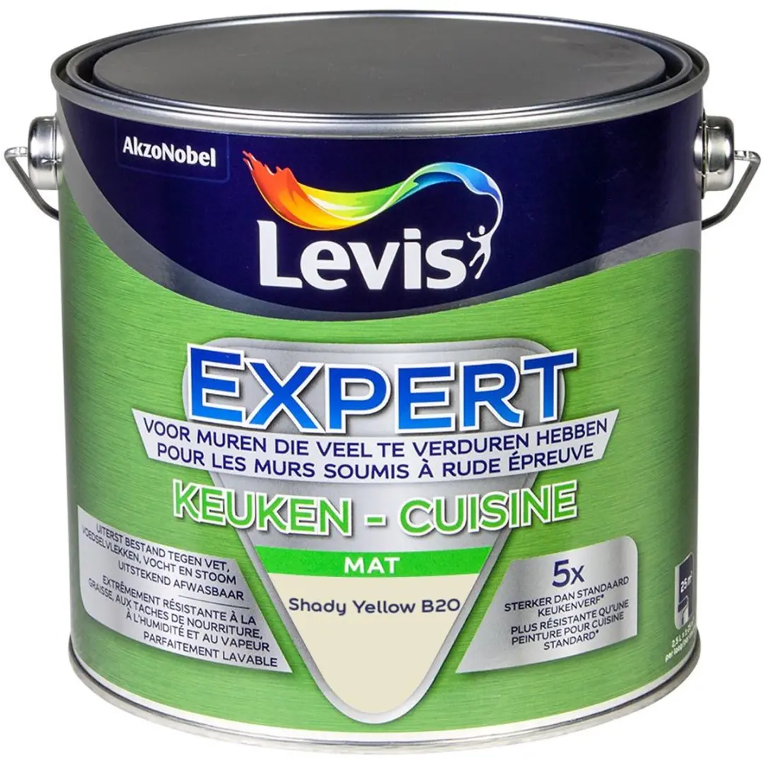 Levi's Expert Keuken Mix Shady Yellow B20 Mengverf 2,5L