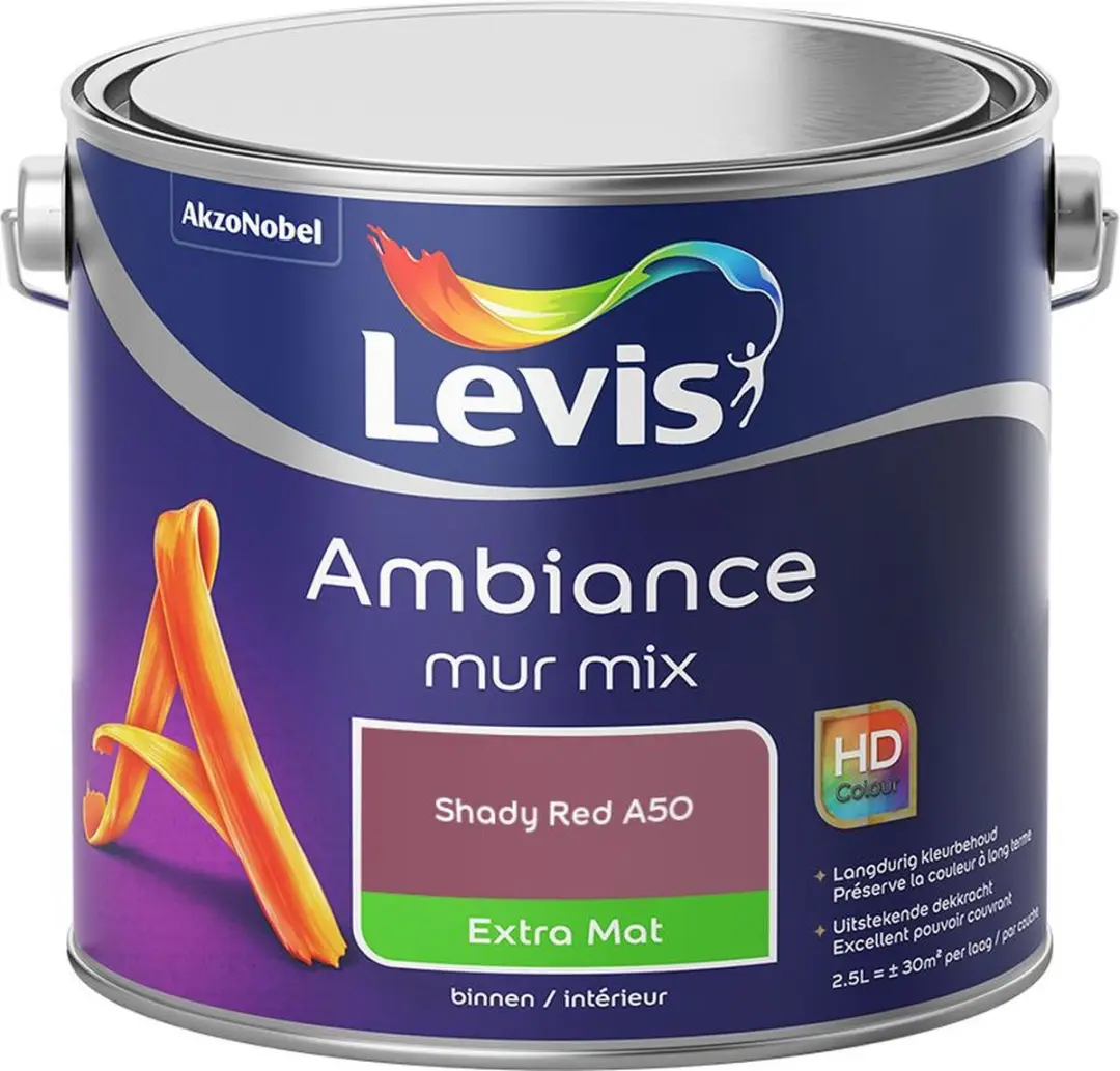 Levi's Ambiance Mur Extra Mat Mix Mengverf 2,5L