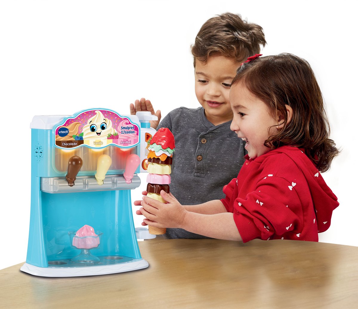 VTech Smulpret Ijssalon - Educatief Speelgoed - Stimuleert Creativiteit - Speelgoed vanaf 2 Jaar